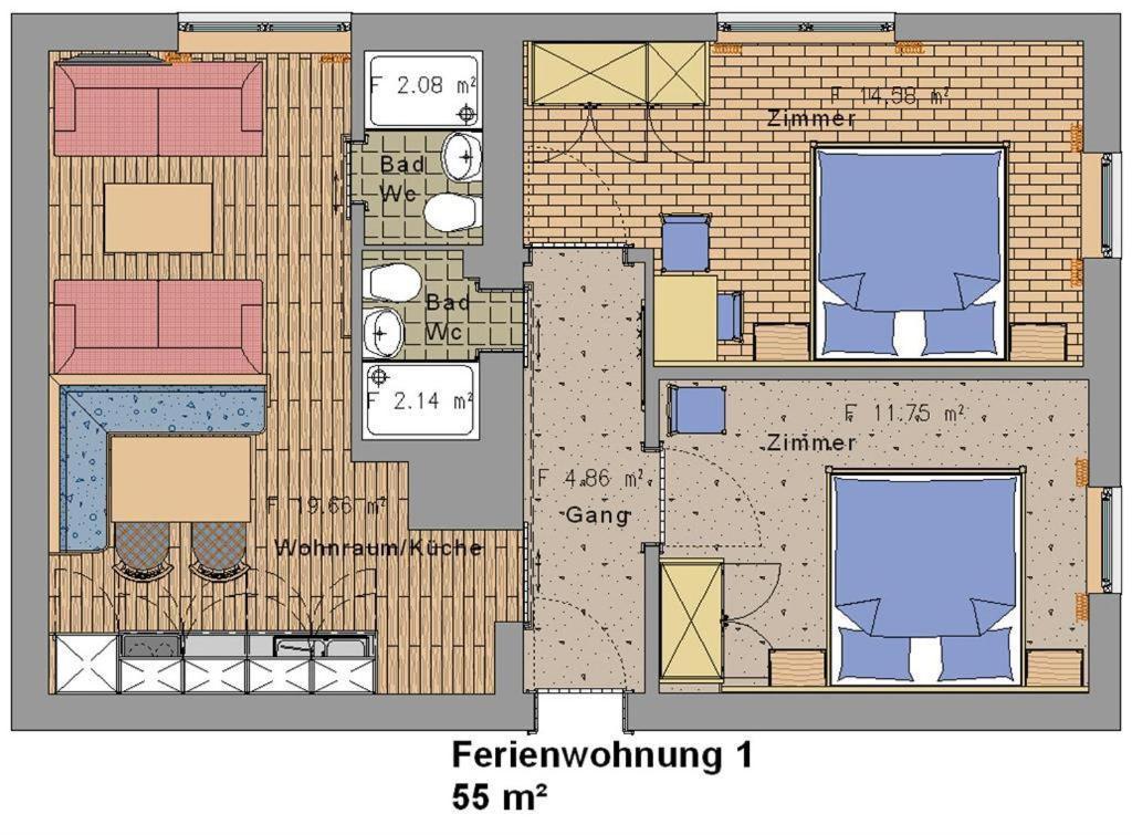 Ferienwohnungen Foidlhof 호흐필츤 외부 사진
